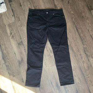 black american eagle flex jeans